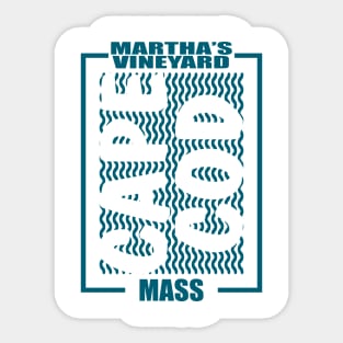 Cape Cod & Island - Martha's Vineyard Sticker